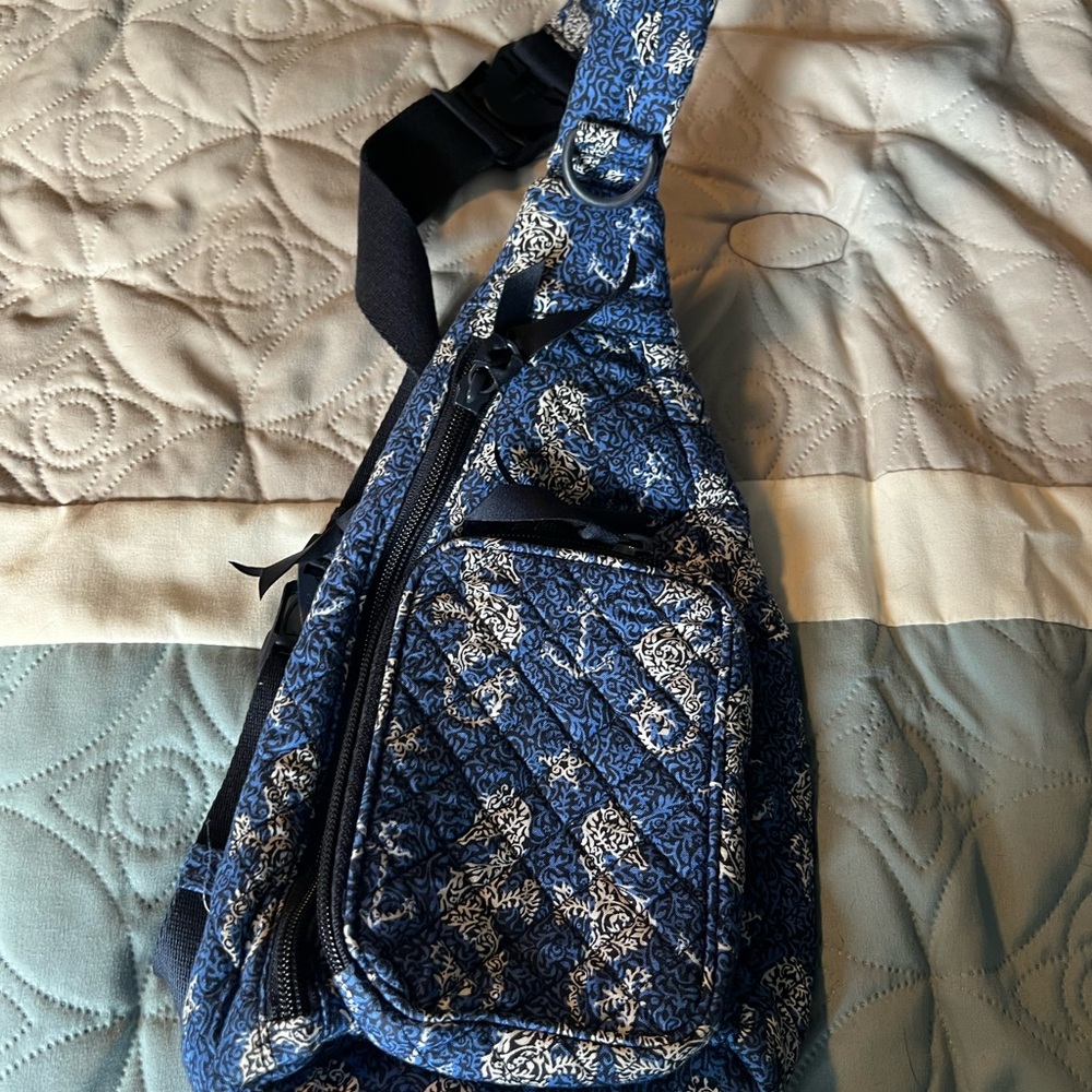 Vera Bradley nautical themed shoulder bag